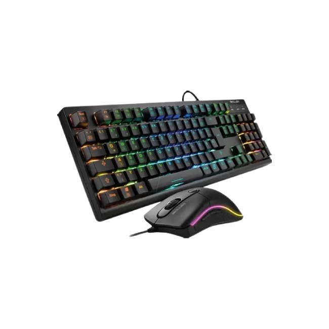 Teclado Y Mouse Sharkoon Usb Mecanico RGB SGB30 US 4044951033485-1
