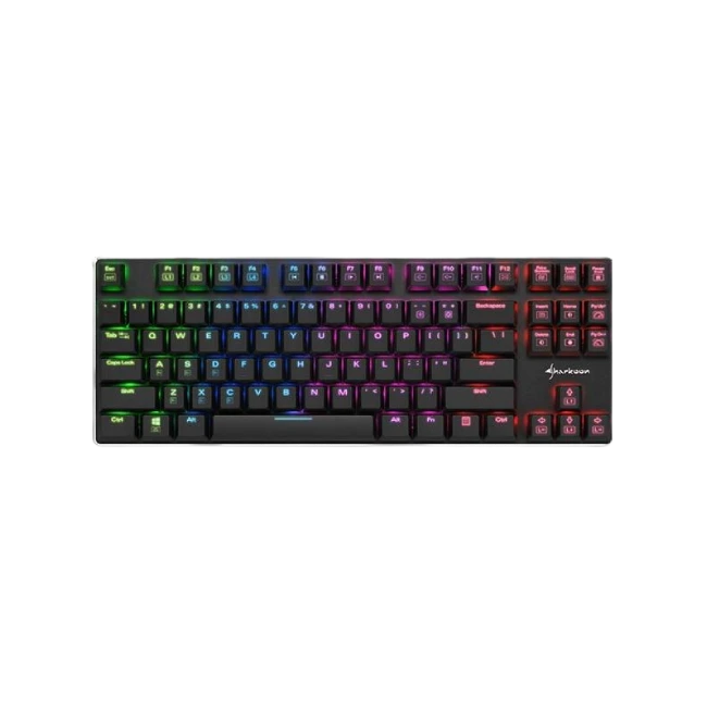 Teclado Sharkoon USB Mecanico RGB Kailh Rojo Español 4044951033515-1