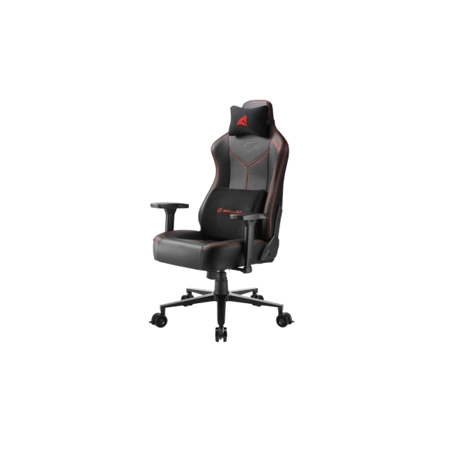 Silla Gamer Sharkoon SGS30 Color Negro con Rojo 4044951034796-6