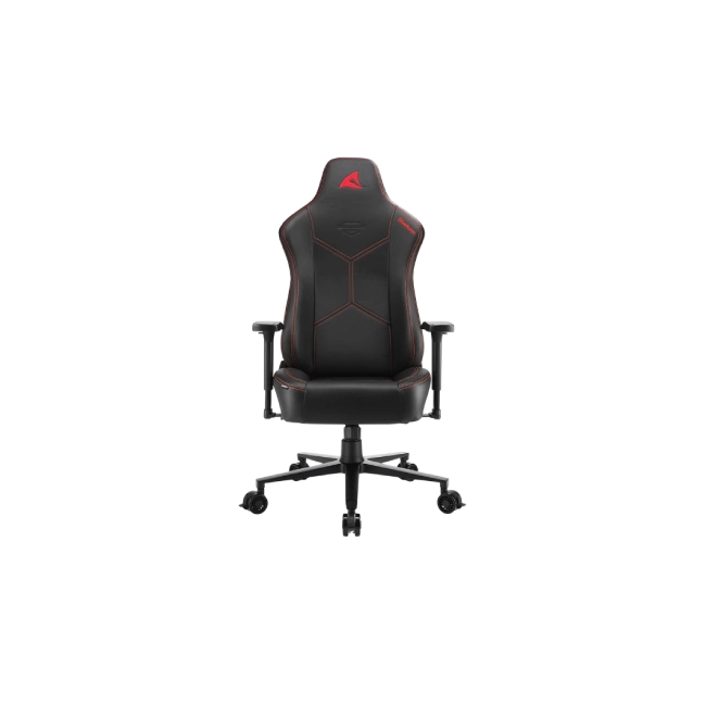 Silla Gamer Sharkoon SGS30 Color Negro con Rojo 4044951034796