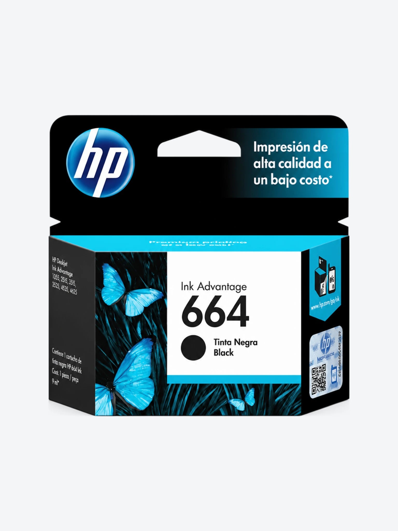 HP 664 Black Ink Cartridge-1