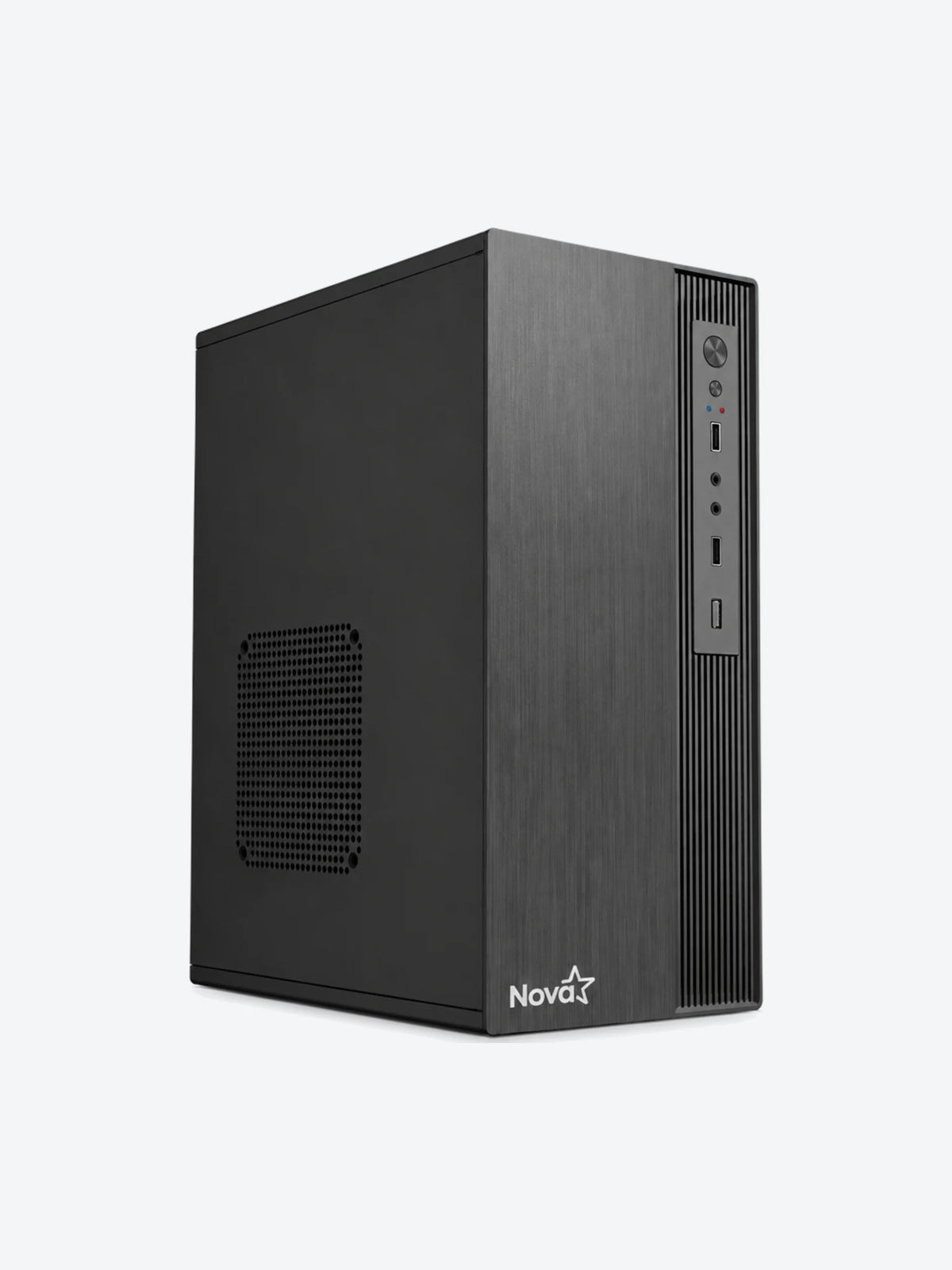 CASE NOVA CM04Z9RA001C MINI TOWER SIN VENTILACION SIN FUENTE DE PODER INCLUIDA NEGRO-1
