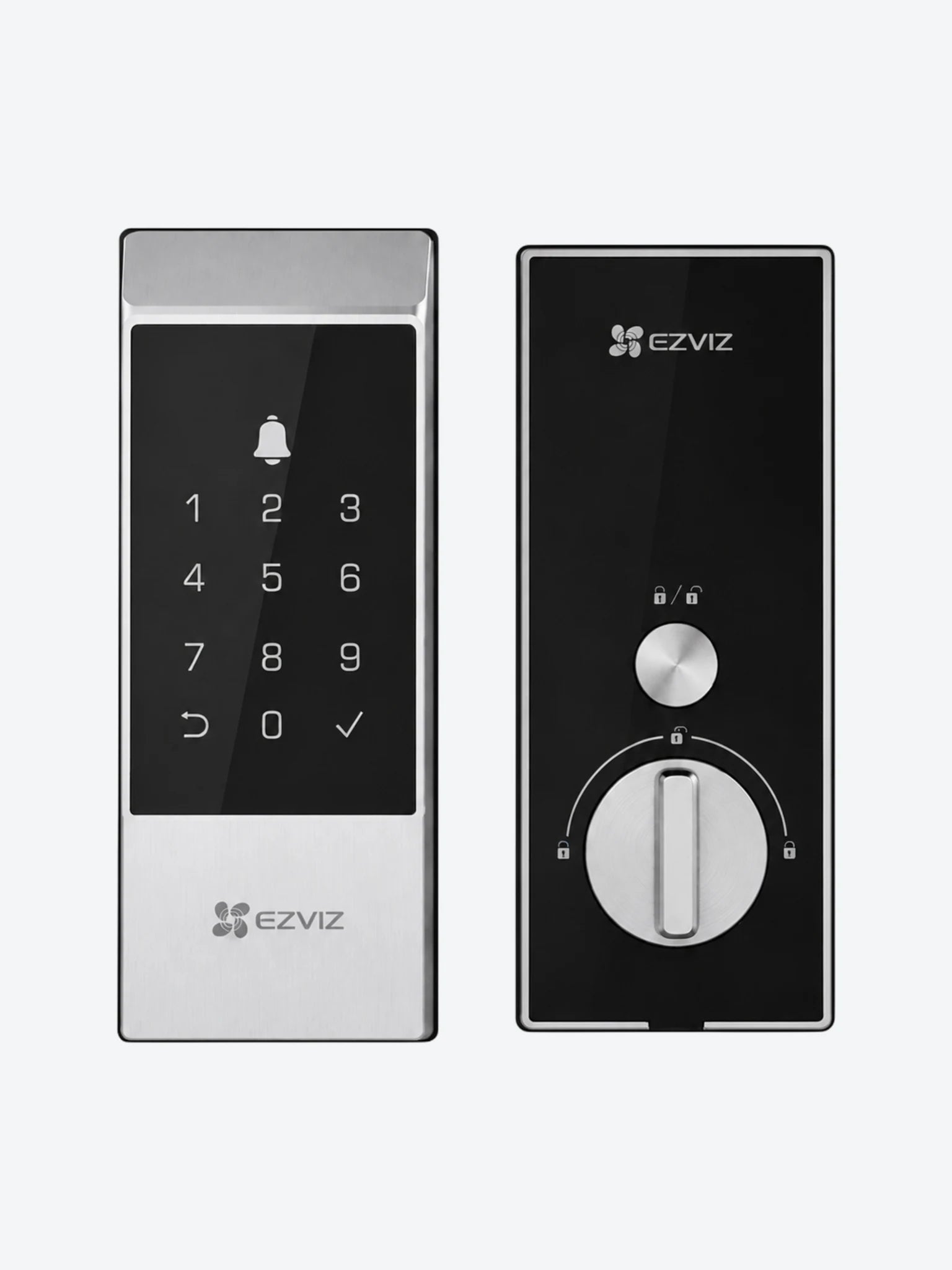 CERRADURA INTELIGENTE EZVIZ CS-DL04-R100-WBCP-GR(M)(O-STD) (E) CON CODIGO DE ACCESO WIFI 2.4 GHZ 310500562