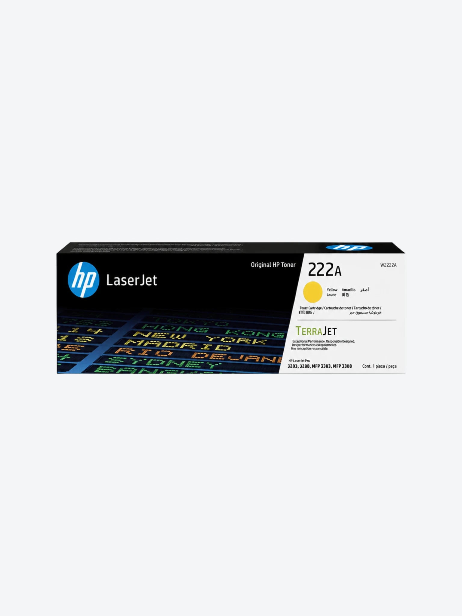 HP 222A Yel LJ Toner Cartridge