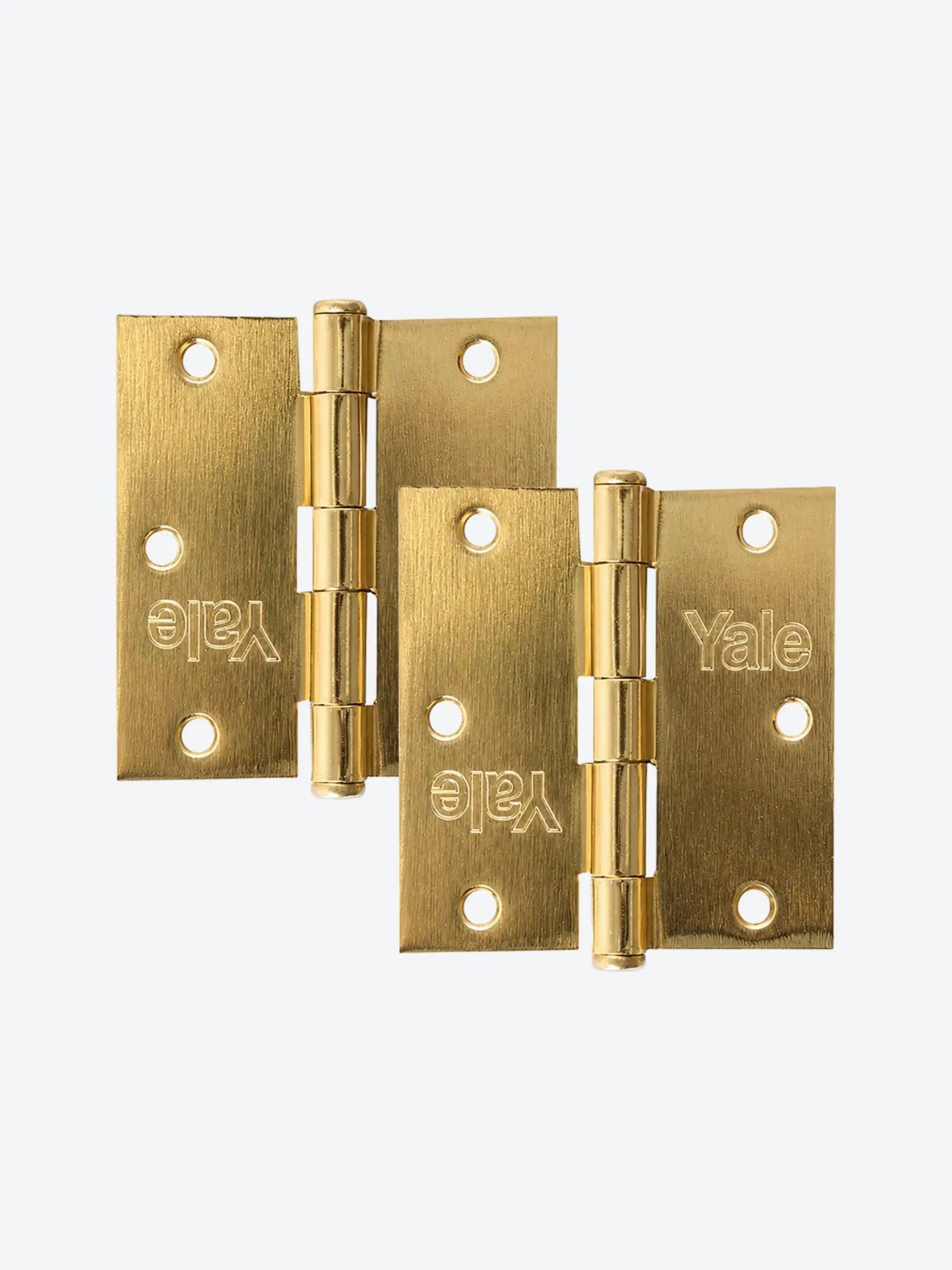 BISAGRAS 3" X 3" X 1.6MM YALE US4 LATON SATIN 2 UNIDADES-1