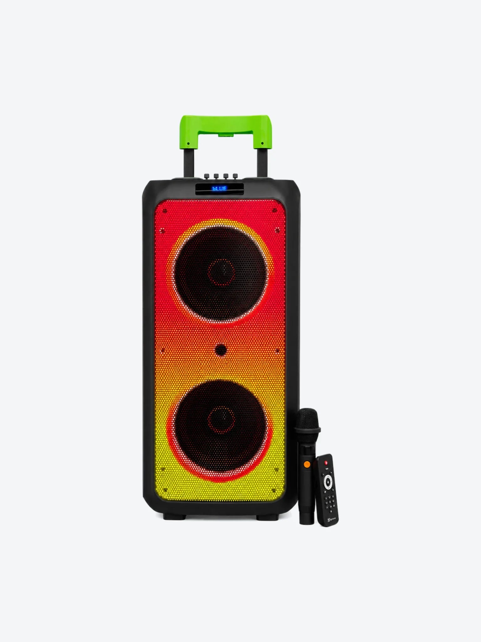 Klip Xtreme - Speaker system - Black - 10inch - Flame Led - Portable
