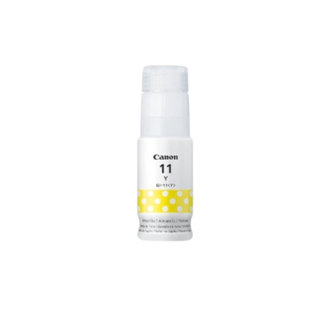 Botella de Tinta Canon GI-11 70 ml Color Amarillo