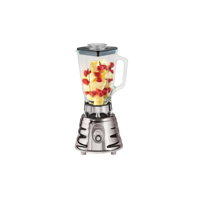 Licuadora Clasica Oster 465-15 con 3 Velocidades 500W Vaso Plastico Color Plateado-3