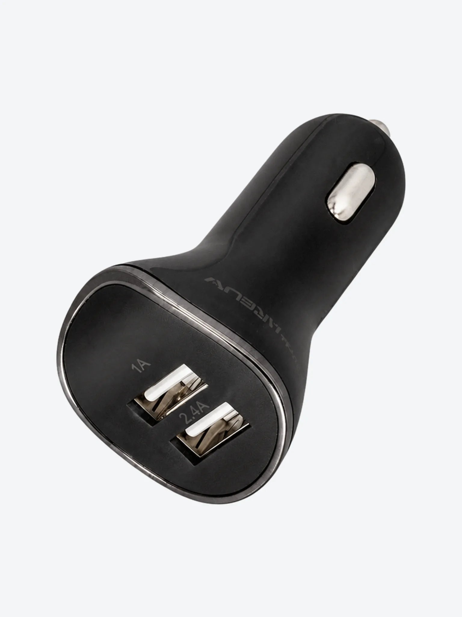CARGADOR PARA CARRO ARGOM 3.4A 2 PUERTOS USB COLOR NEGRO