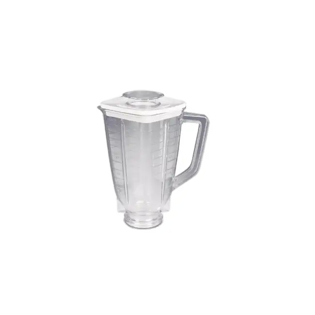 Vaso de Plastico para Licuadora Oster 4890-011-805 Con Tapa Blanca