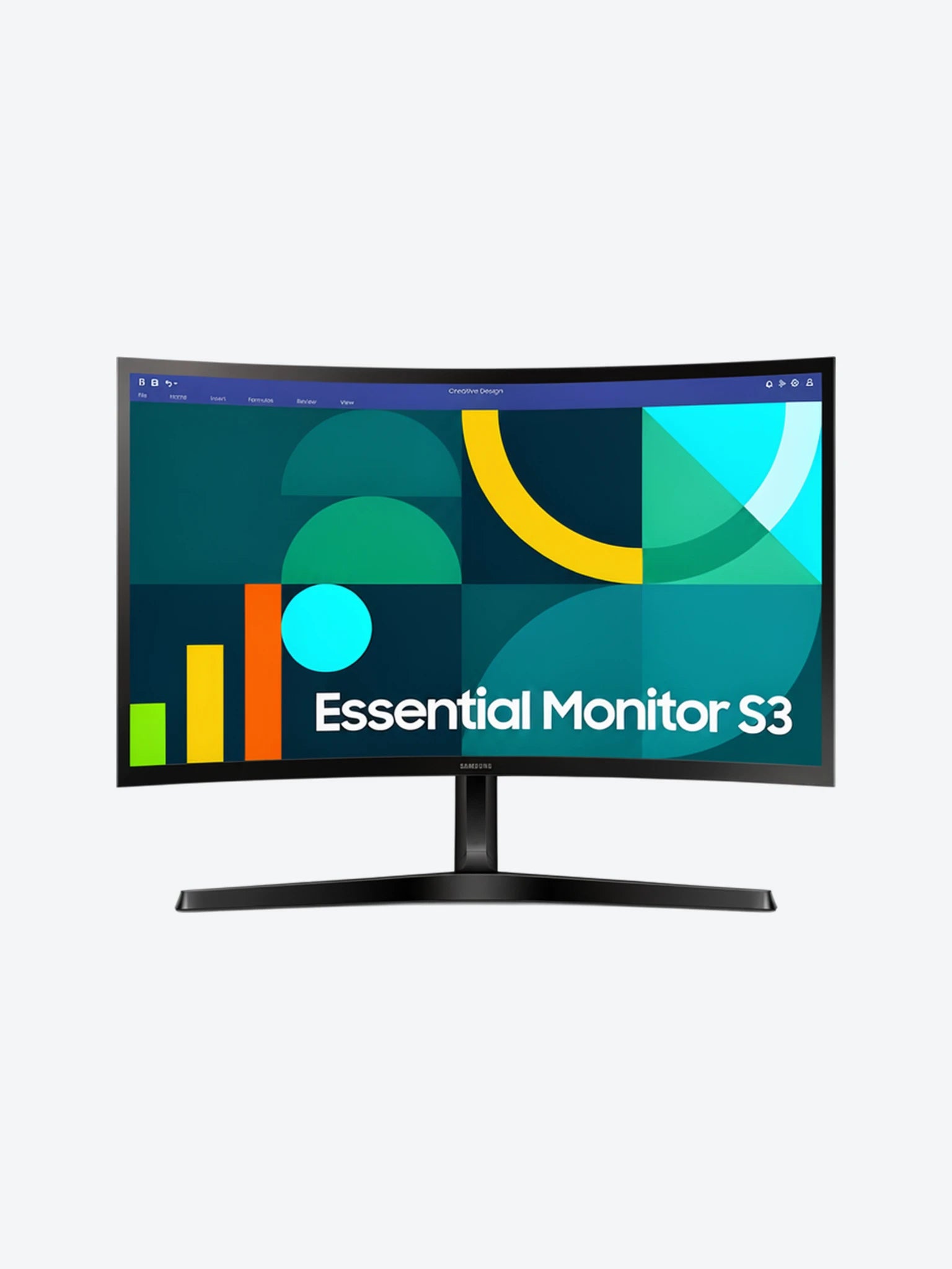MONITOR SAMSUNG 27" CURVED NEW-1