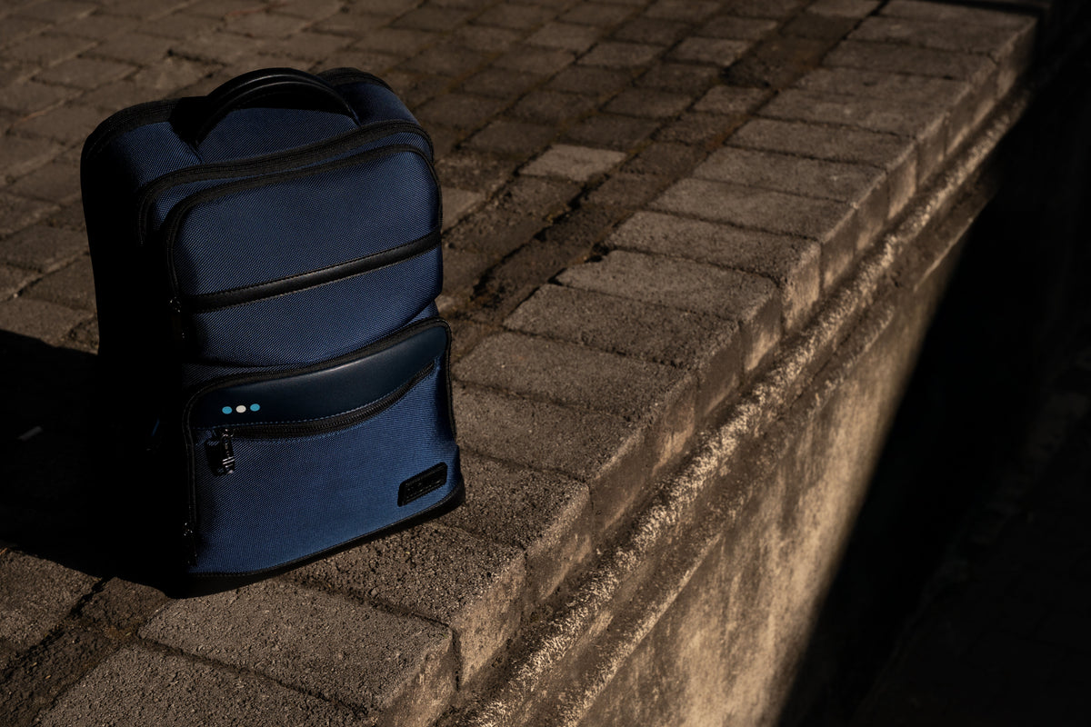 Mochila Business 12 Azul-14