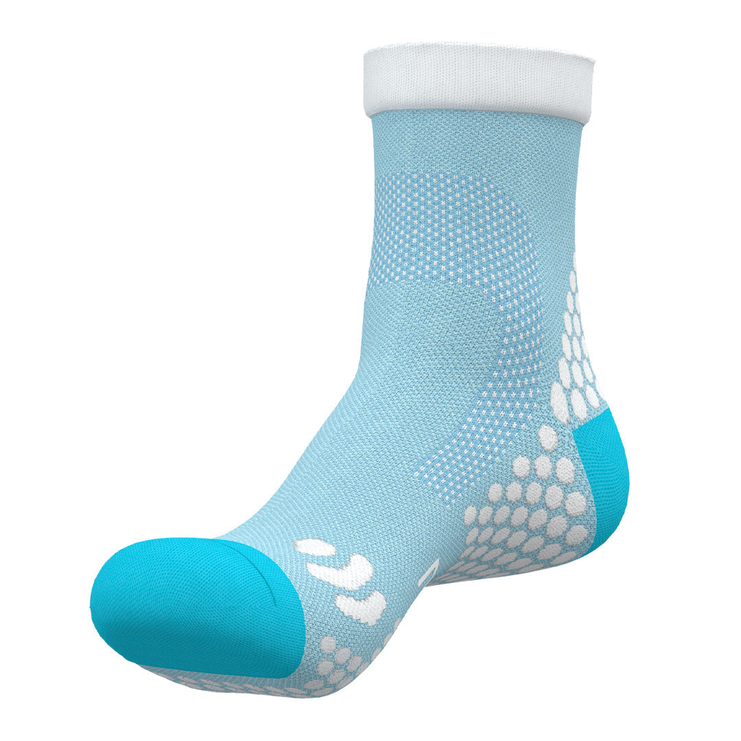 CALCETINES PATA DE CHUCHO CARRERA - TALLA L (CELESTE)-2
