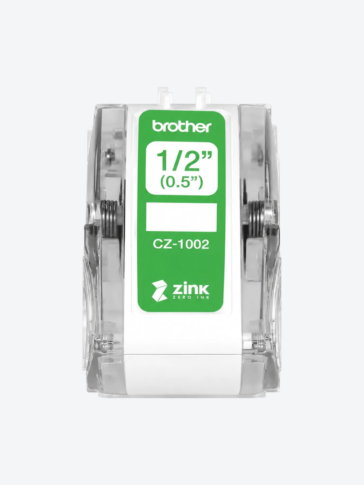 Rollo de cinta adhesiva Zero Ink. (1/2"-0.5" 12mm) 5mts Roll Cassette-1