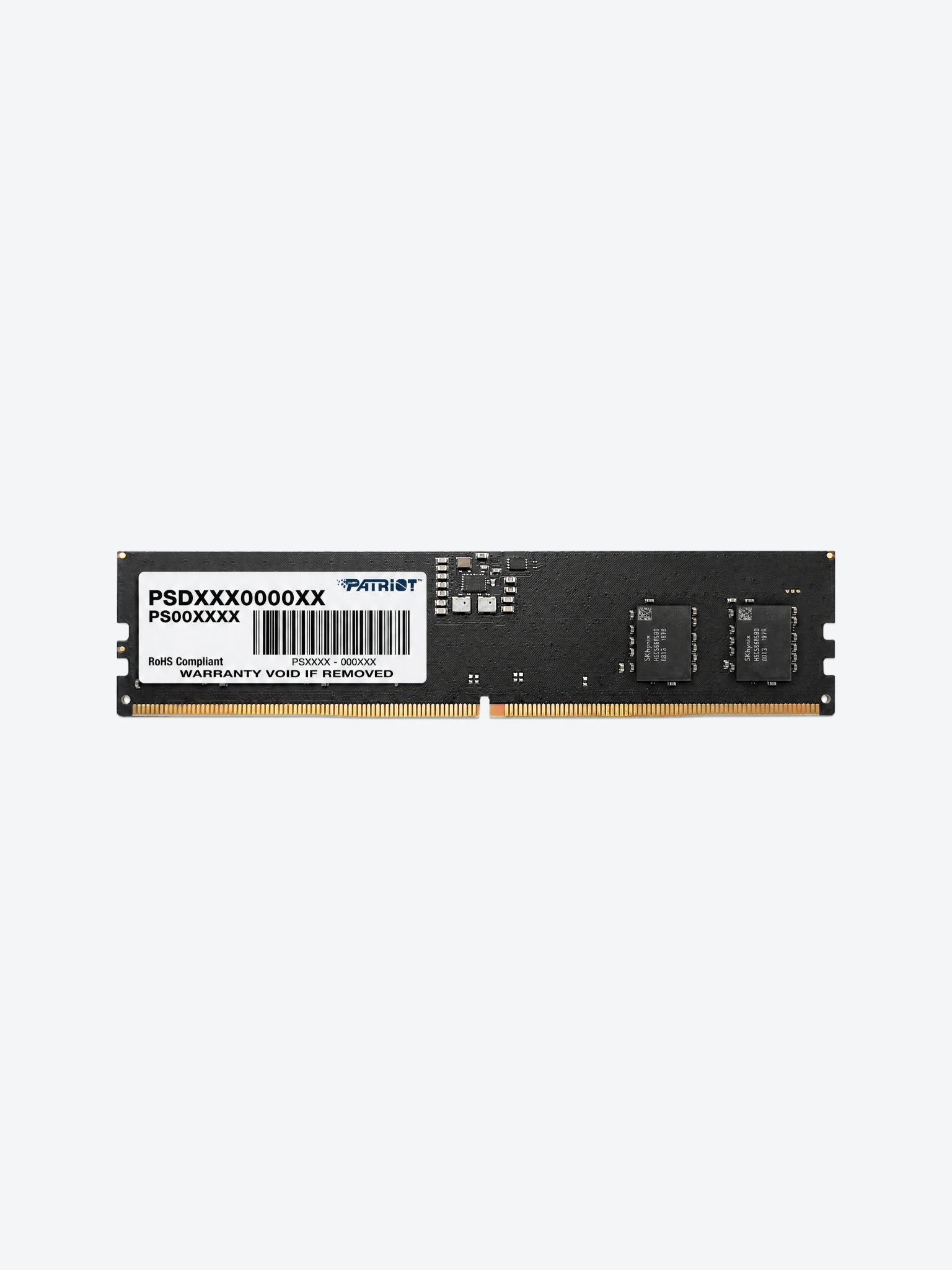 Memoria RAM Patriot 8GB PC Signature Line DDR5 5600MHZ CL46 1.1V 9DS00464-PSD58G560082 SL Color Negro