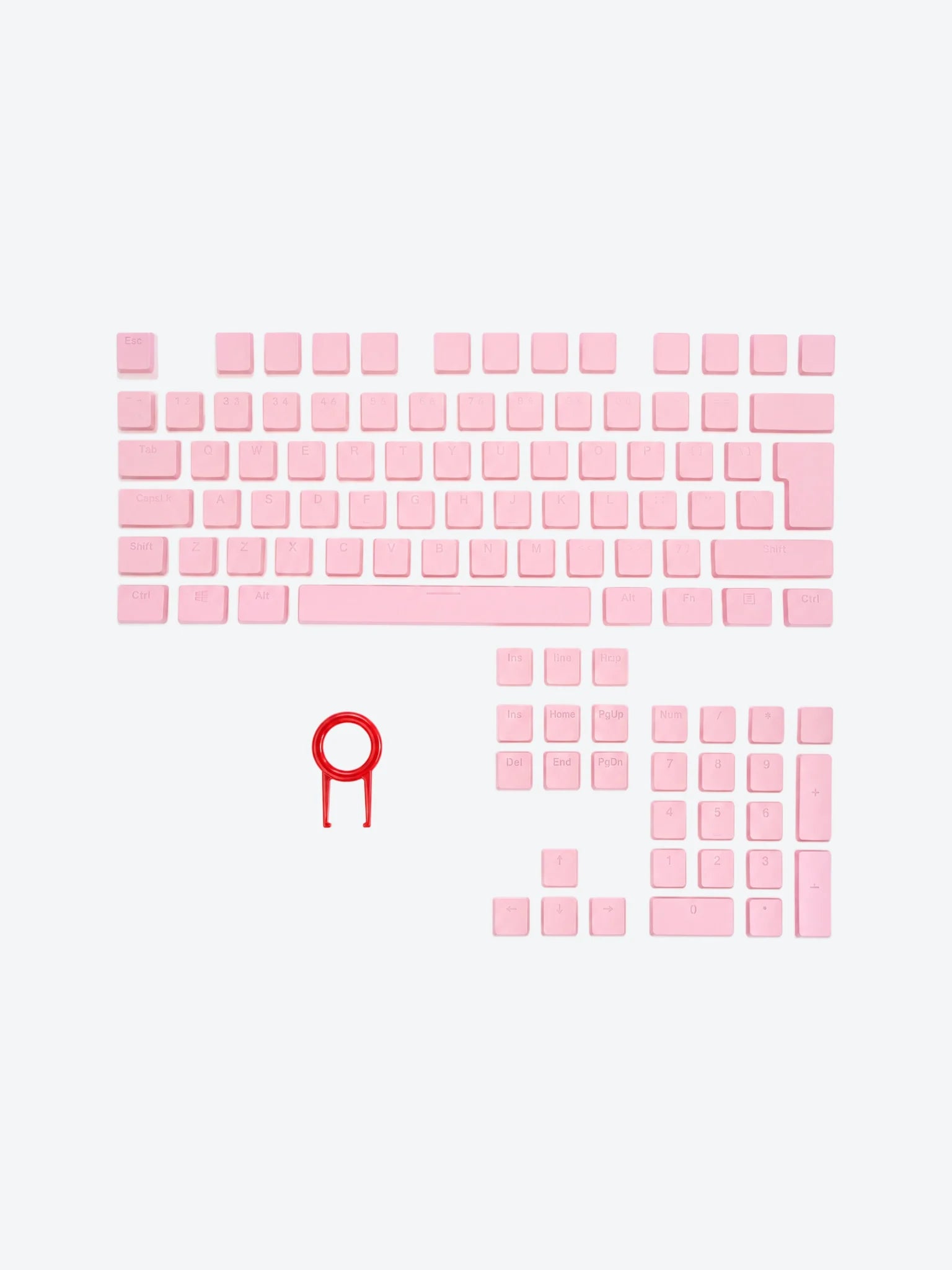 Teclas Gaming Redragon Scarab A130P Color Rosa