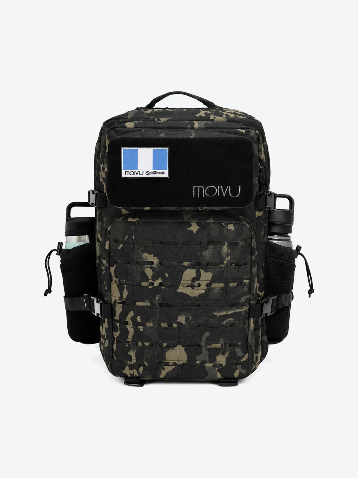 Mochila Roca Negro Camo-1