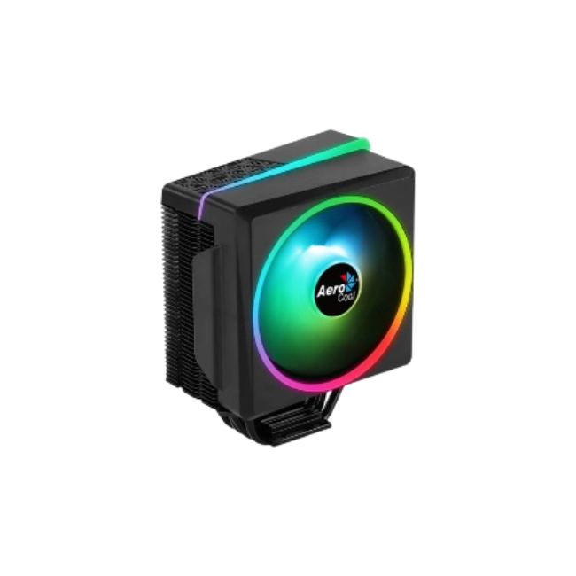 Enfriamiento de Aire Aerocool Cylon ACTC-CL30420.14  4F ARGB PWM 4P LGA1700/AM5 1x120mm PWM Para CPU Color Negro-1