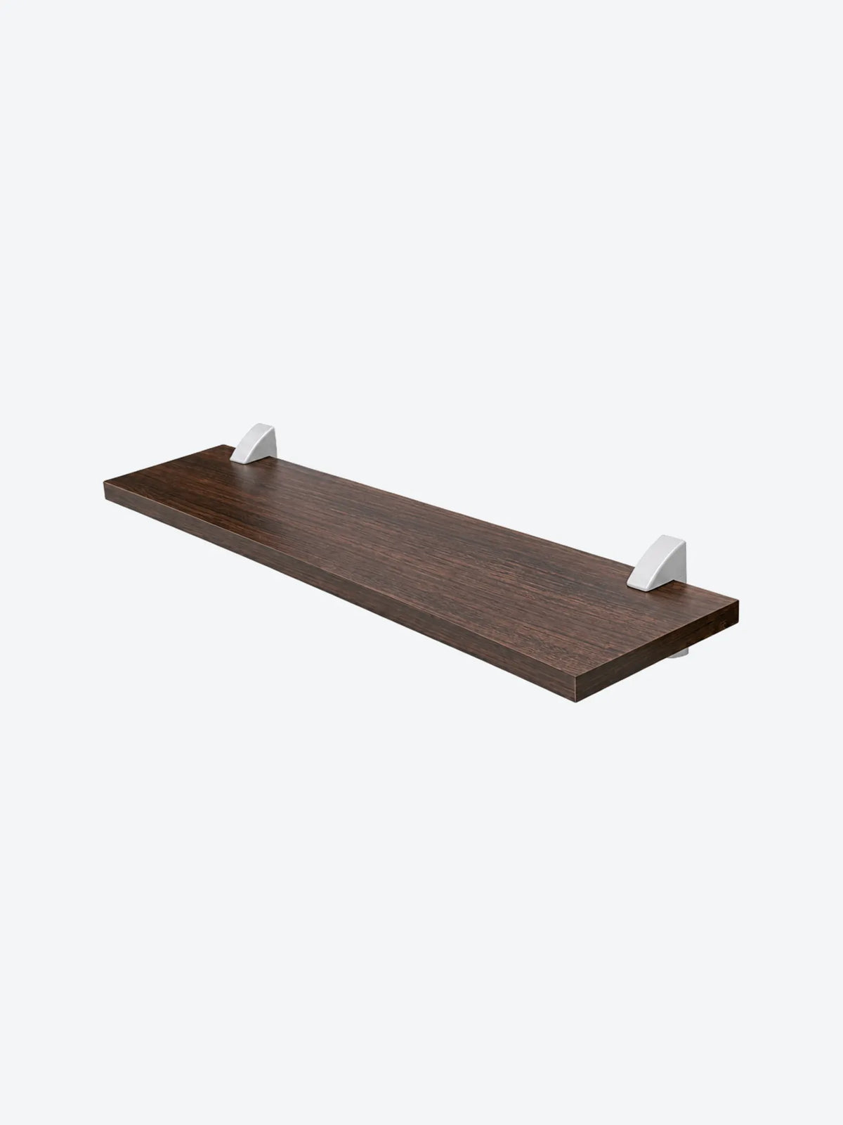 REPISA RECTA, MDF,1.5X20X100CM, SOP/VIS/PLAST,CAP44LB,TABACO-1