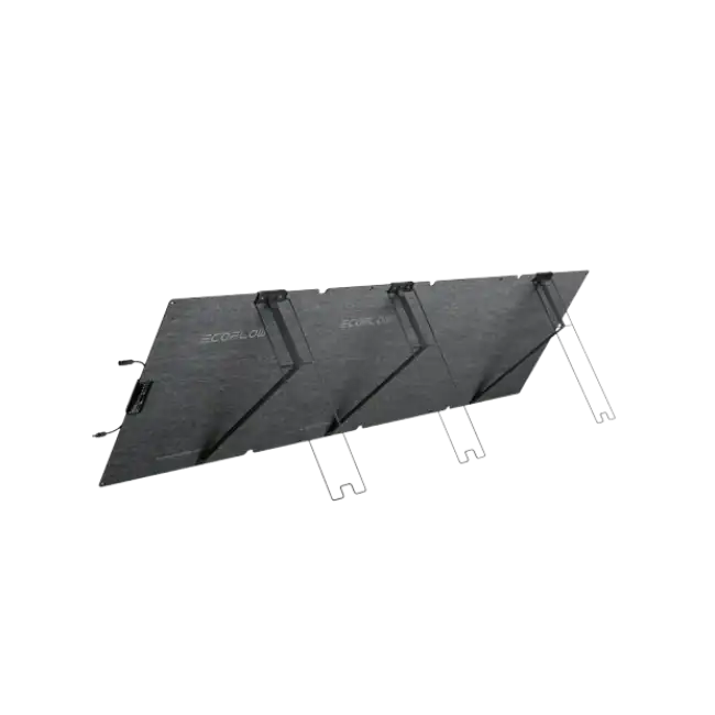 Panel solar monofacial portátil EcoFlow 220W-2