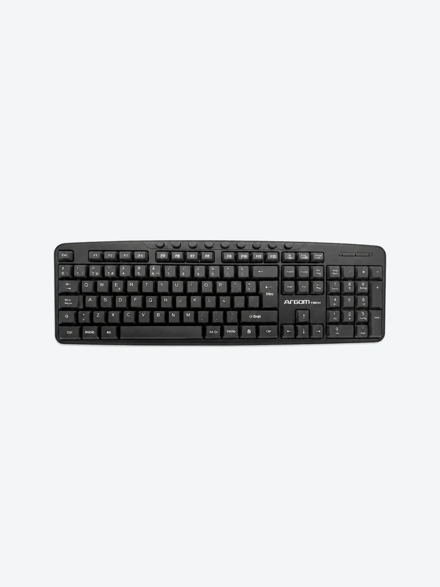 KEYBOARD ARGOM SPANISH USB MULTIMEDIA-1