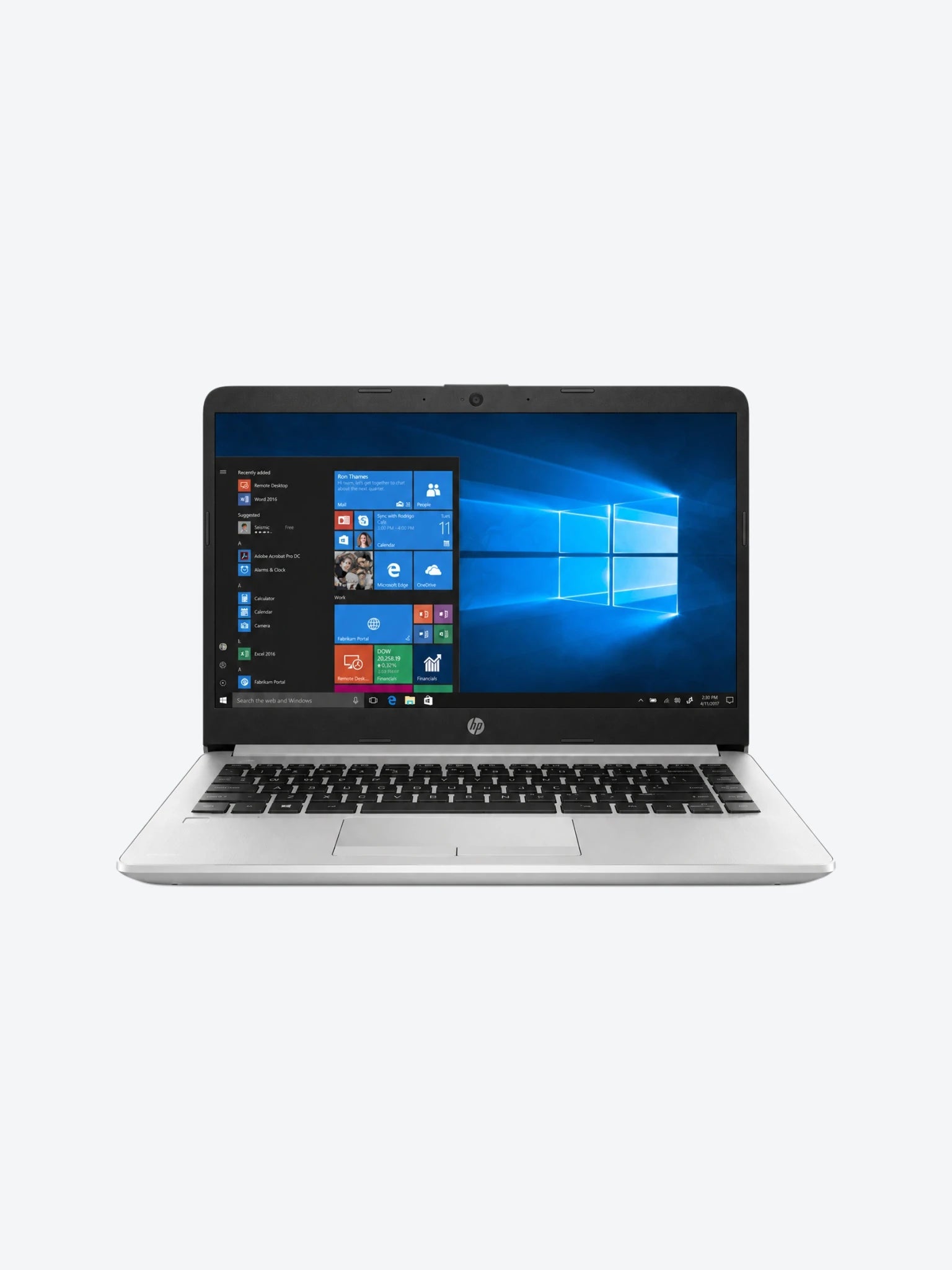 Laptop HP 348 G7 Core i3-10110U 14" 4GB RAM 500GB HDD W10H 1366 x 768 Color Plateado-1