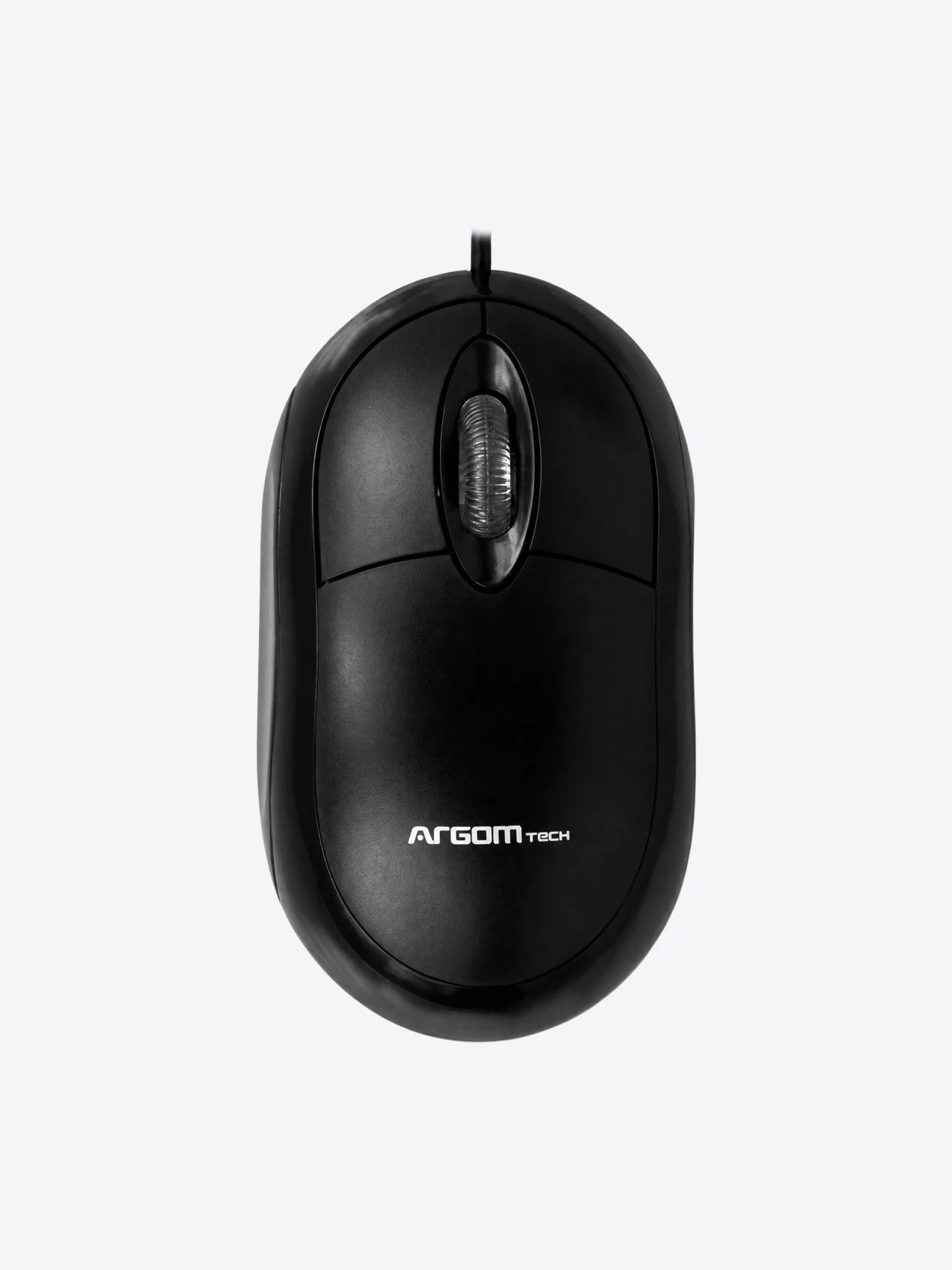 Mouse Argom ARG-MS-0002 Classic USB 2.0 800 DPI Diseño Ergonomico Plug and Play Color Negro-1