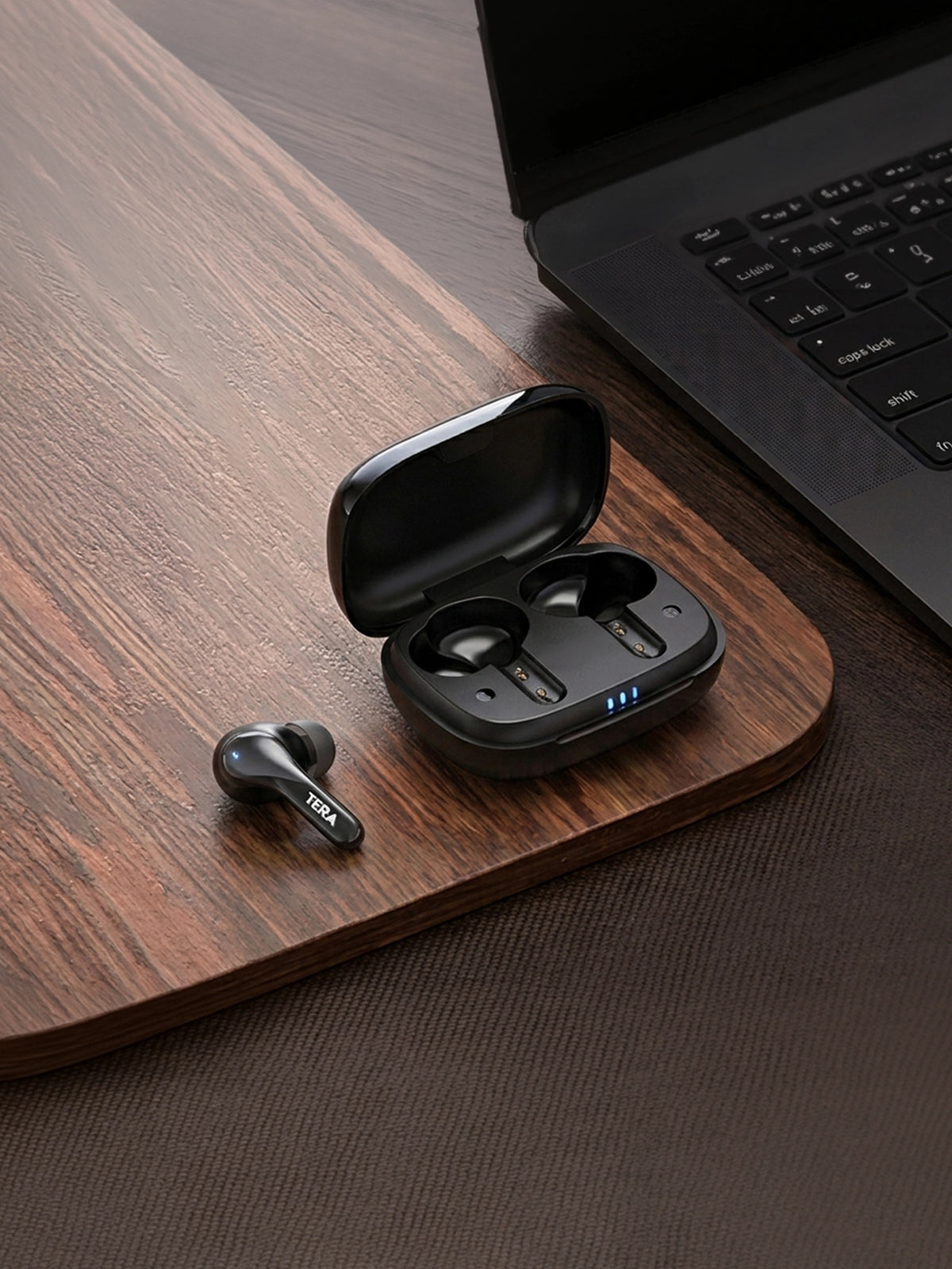 Tera Auriculares TER-T1-PULSE-ANC4M-TC Pulse ANC 4 Microfonos T1 Inalambricos Bluetooth con Cancelacion de Ruido Color Negro-2