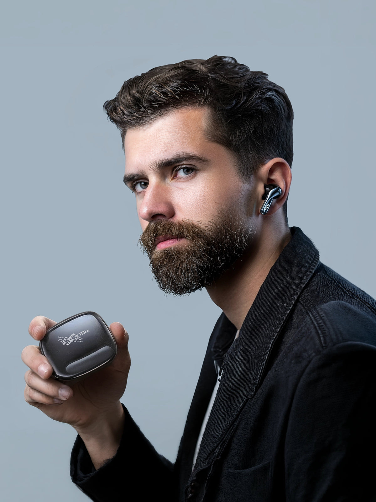 Tera Auriculares TER-T1-PULSE-ANC4M-TC Pulse ANC 4 Microfonos T1 Inalambricos Bluetooth con Cancelacion de Ruido Color Negro-3