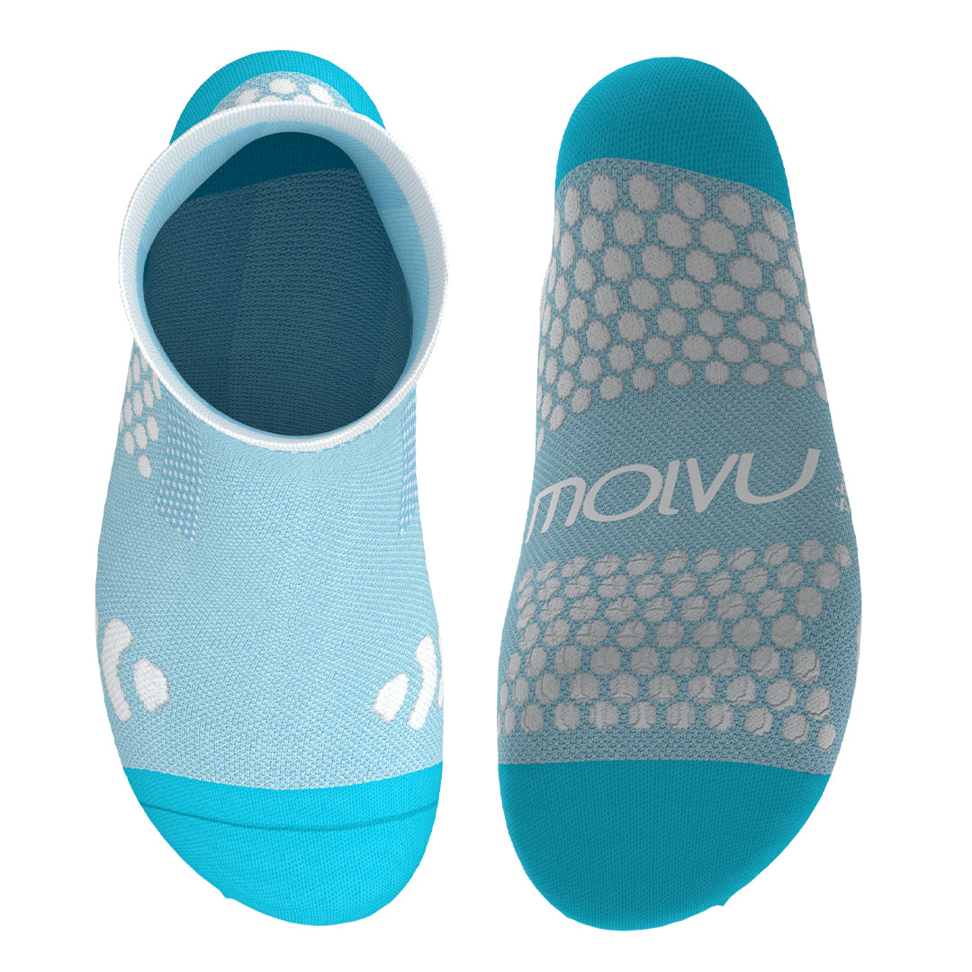 CALCETINES PATA DE CHUCHO CARRERA - TALLA L (CELESTE)-7
