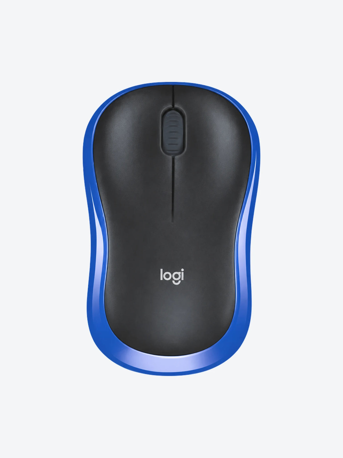 Logitech M185 - Ratón - diestro y zurdo - óptico - inalámbrico - 2.4 GHz - receptor inalámbrico USB - azul
