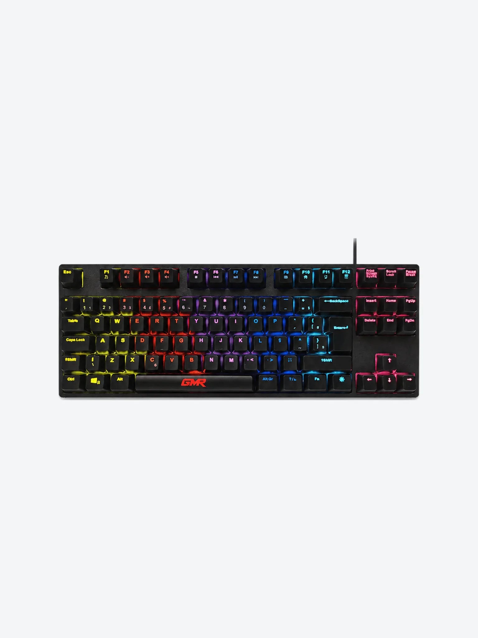 TECLADO  MECANICO GAMER ILUMINACION LED RAINBOW  - TC506-1