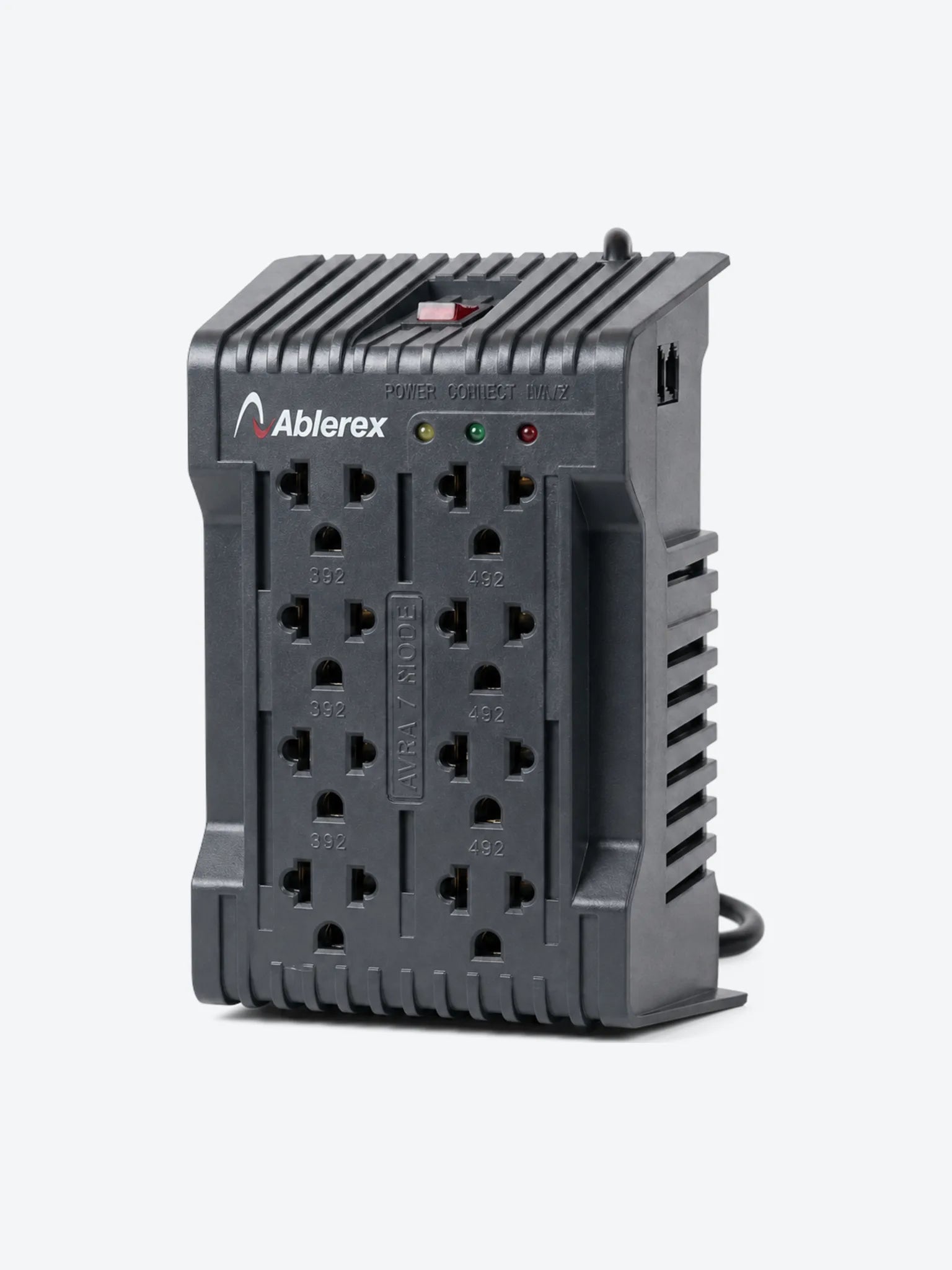 Regulador Ablerex de 1600VA/800W | 8 toma corrientes-1