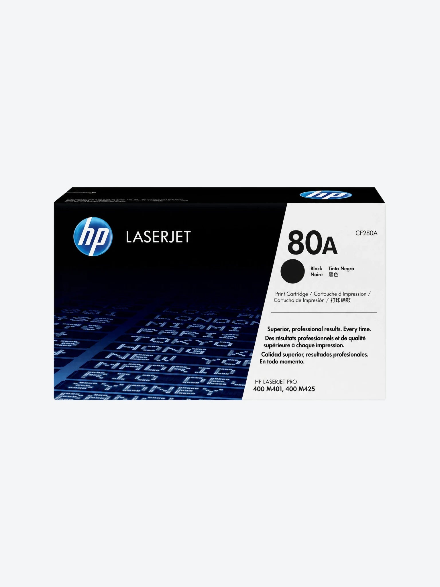 TONER 80A (CF280A) COLOR NEGRO HP-1