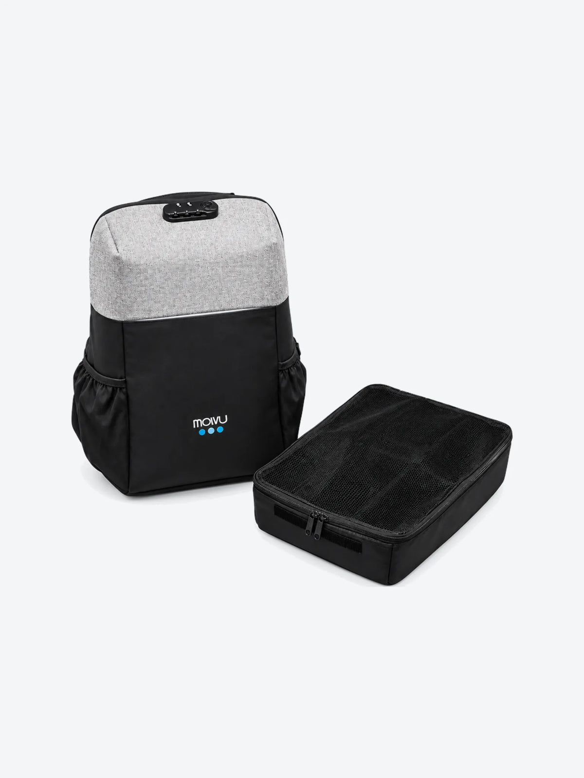 Mochila Go Gris + Organizador