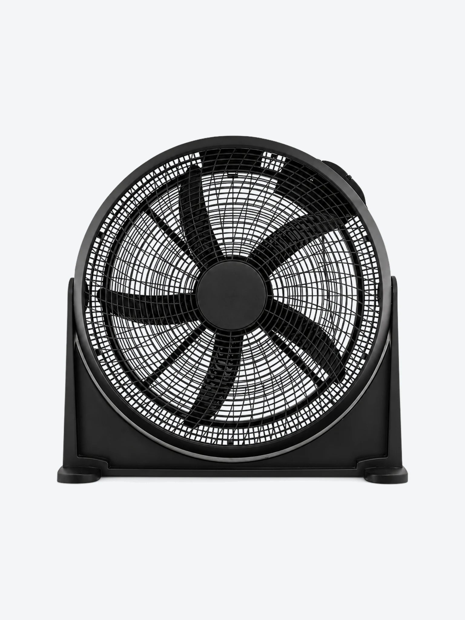 VENTILADOR DE PISO/MESA 20" 10% HIERRO/85% PP /5% PVC NEGRO