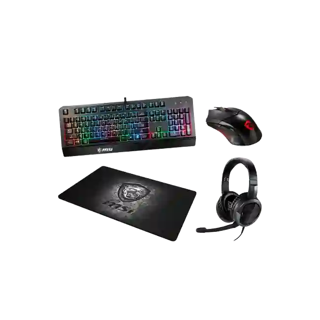 Kit Gaming Eagle Warrior Rhino 5en1 Teclado Rainbow color+ letter Backlight keyboard + Mouse 3D6Key Gaming Mouse + Mouse Pad + Headset Gaming-4
