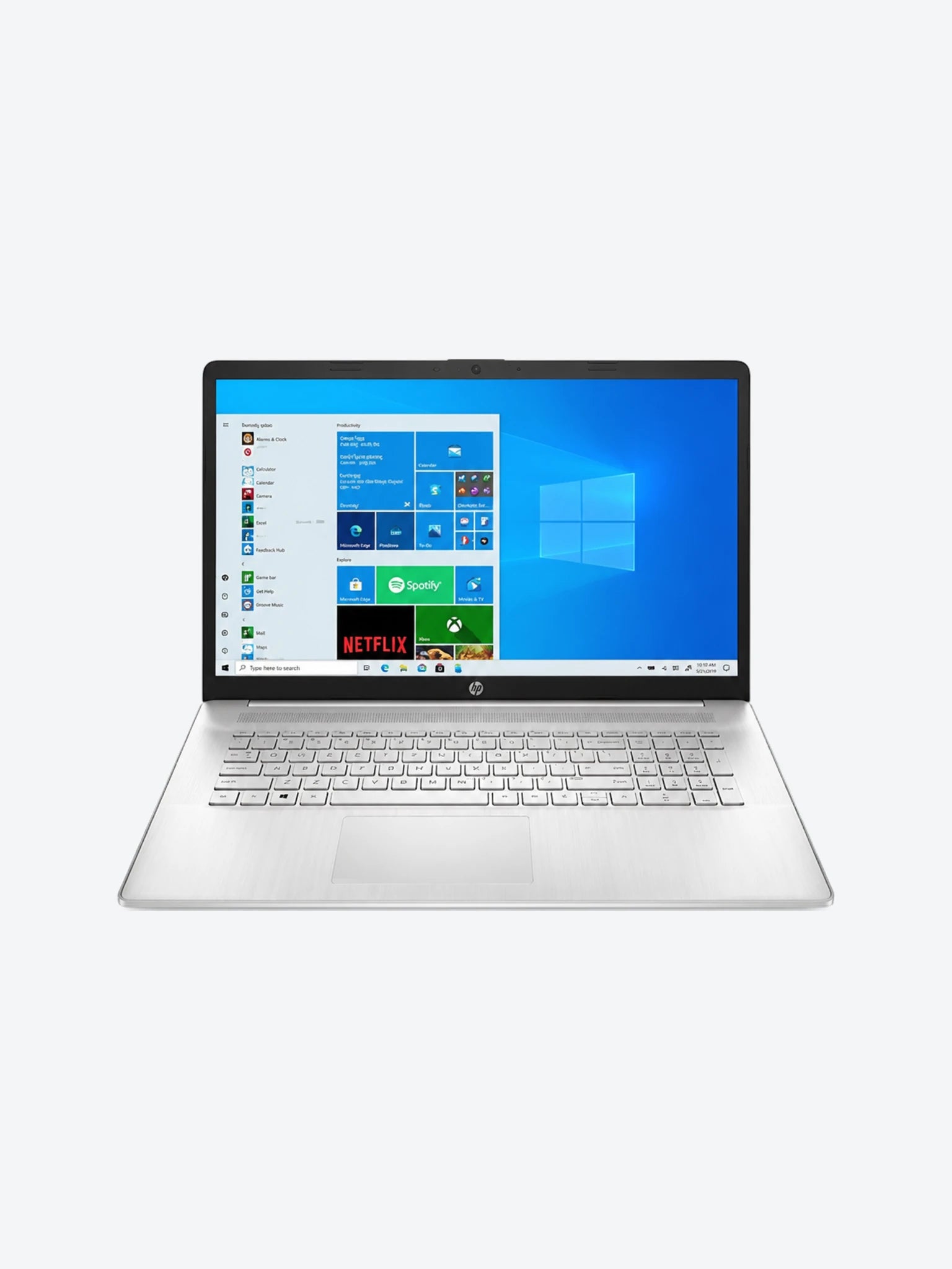 Laptop HP 17-CN0053 Core i5 1135G7 2.4GHz 1TB 12GB RAM 17.3" 1920x1080 W10 Color Plateado Seminueva