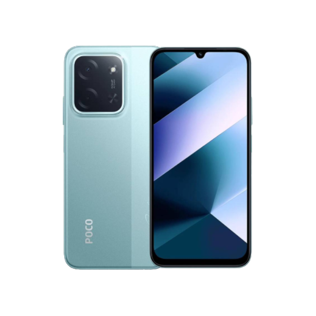Celular Poco C85 6932554456931 6GB RAM 128GB ROM Color Verde