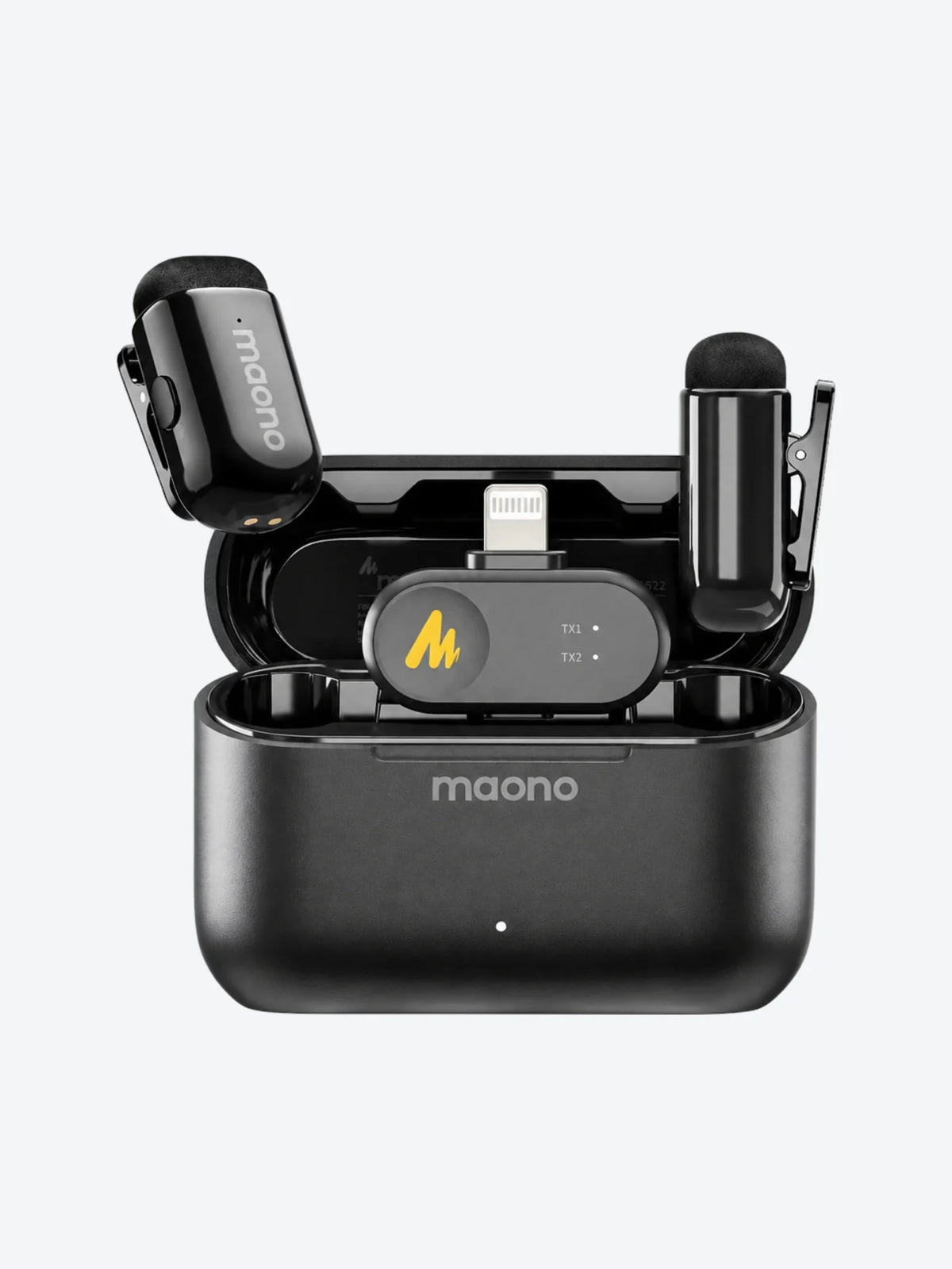 MICROFONO MAONO WM622 PB2 INALAMBRICO CON RECEPTOR LIGHTNING CON REDUCCION DE RUIDO