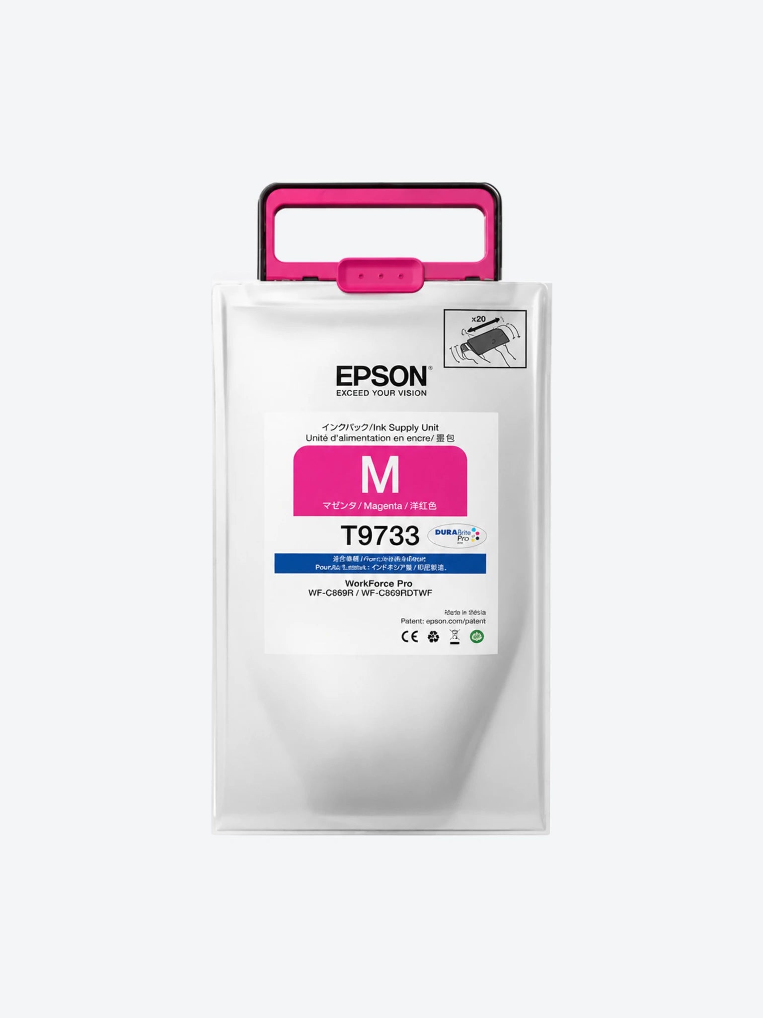 WorkForce WF-C869R Magenta Std-1