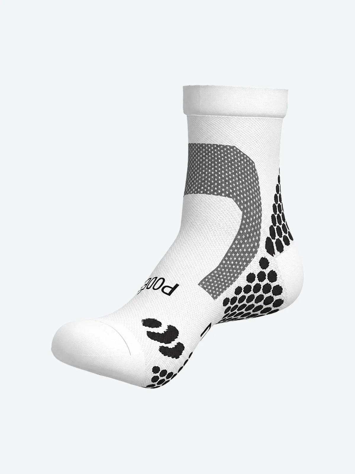 Calcetines Pata de Chucho Carrera - Talla L (blancos) | Edición Vos Podés