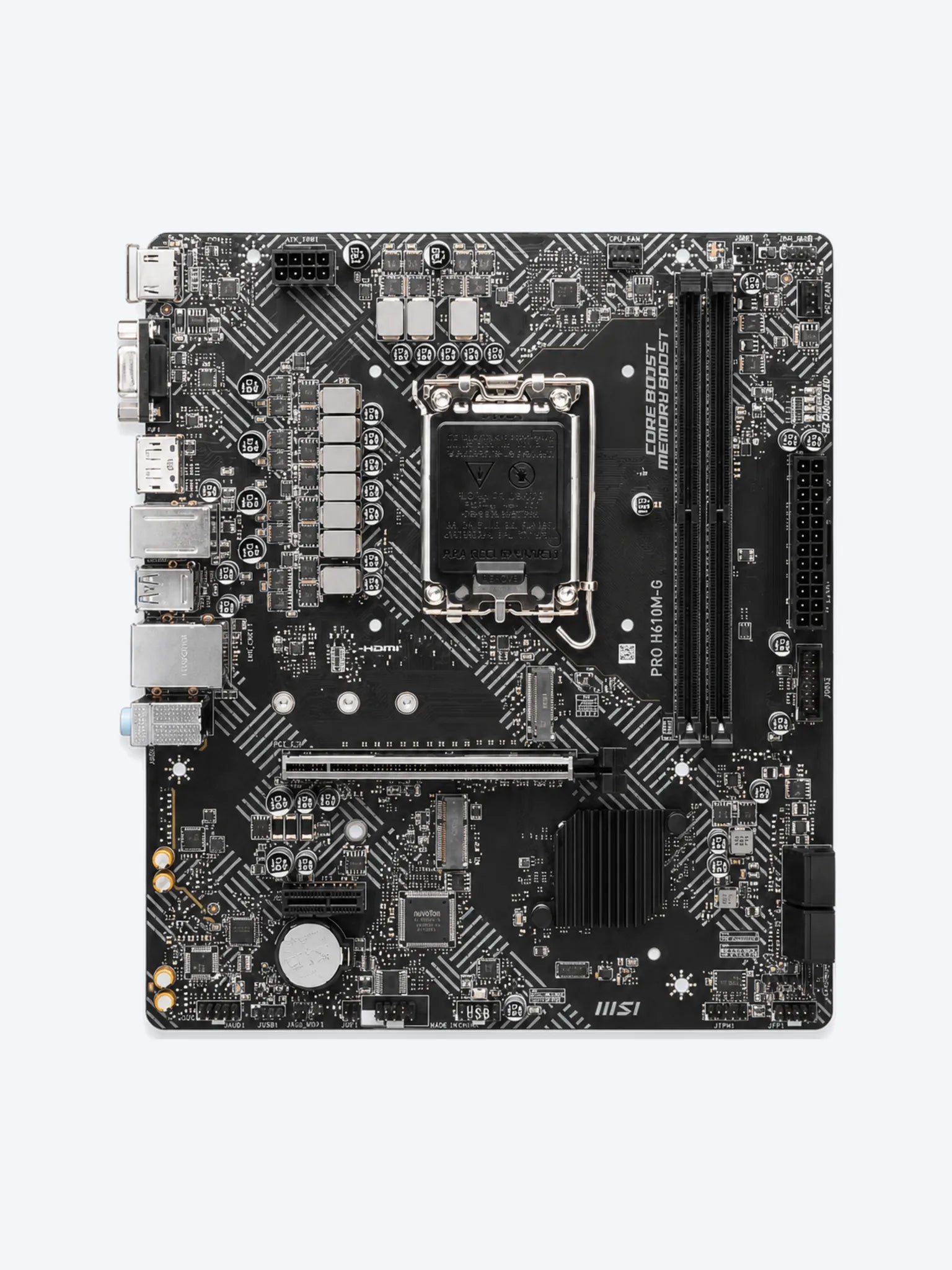 TARJETA MADRE MSI PRO H610M-G DDR5 LGA 1700 MATX DDR5 911-7D46-204