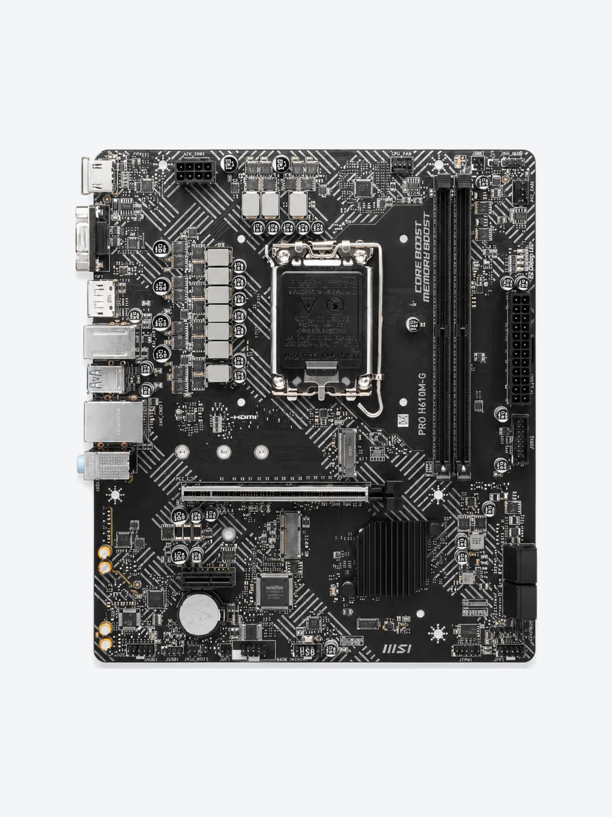 TARJETA MADRE MSI PRO H610M-G DDR5 LGA 1700 MATX DDR5 911-7D46-204-1