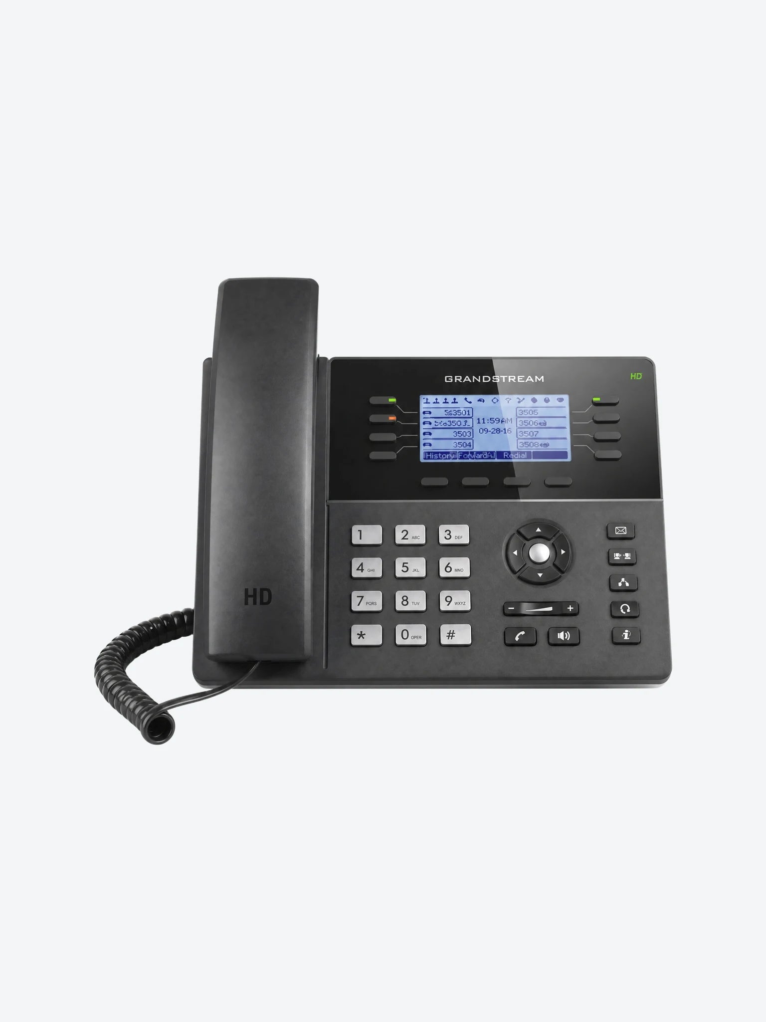 TELEFONO IP GRANDSTREAM 8LINEAS 4SIP 32BLF POE GIGABIT-1