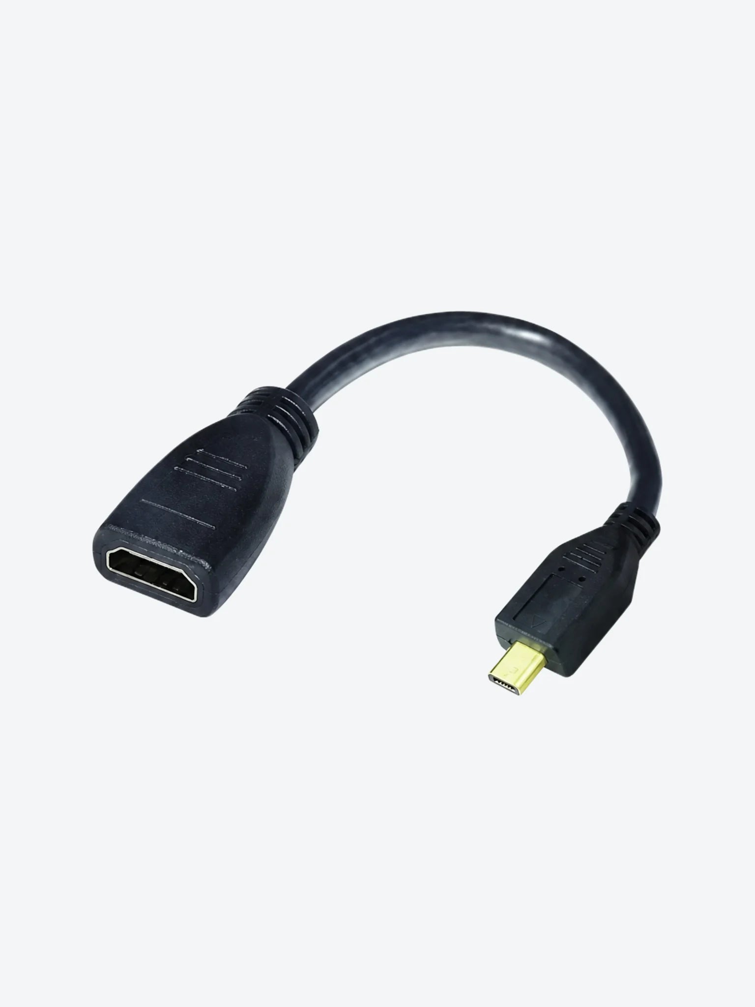 Cable Adaptador Argom ARG-CB-0054 Micro HDMI Macho a HDMI Hembra 15cm-1