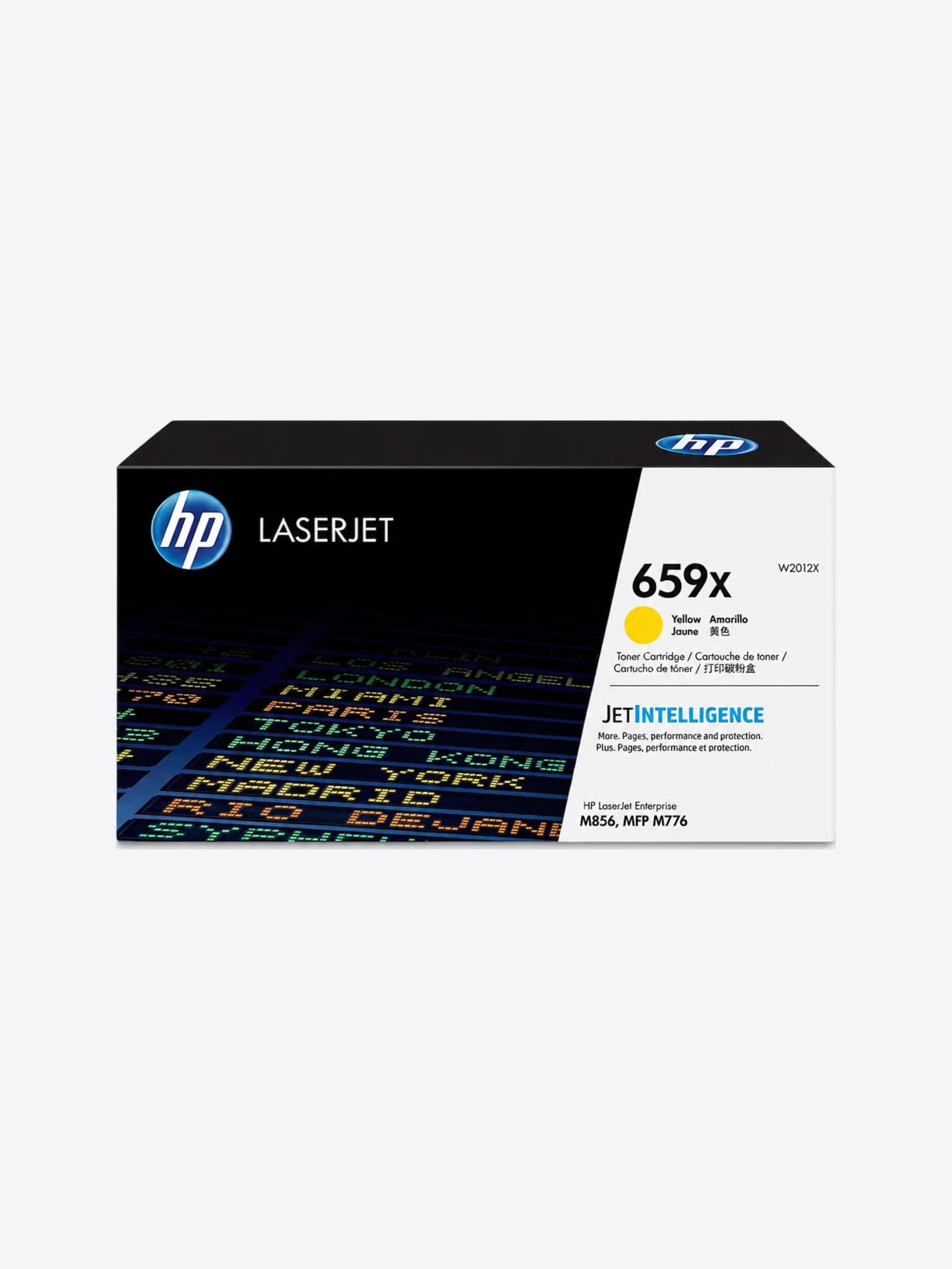 HP 659X Yellow LaserJet Toner Cartridge-1