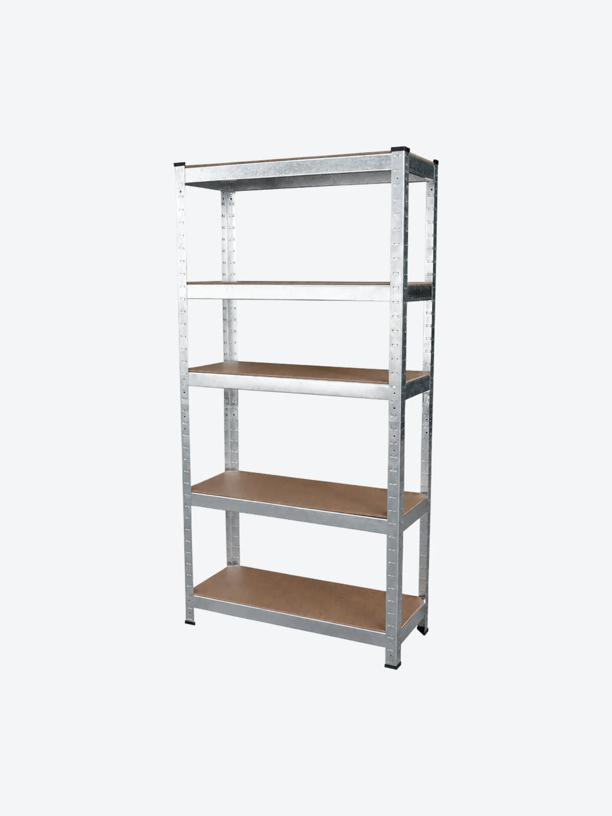 ESTANTE ACERO, 5 NIVELES, 150X70X30CM, 385LB X NIVEL