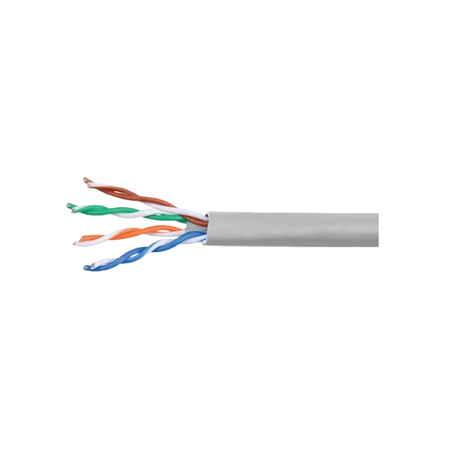 Cable UTP Linet 71R618 Cat 6 Por Metro Color Gris-3