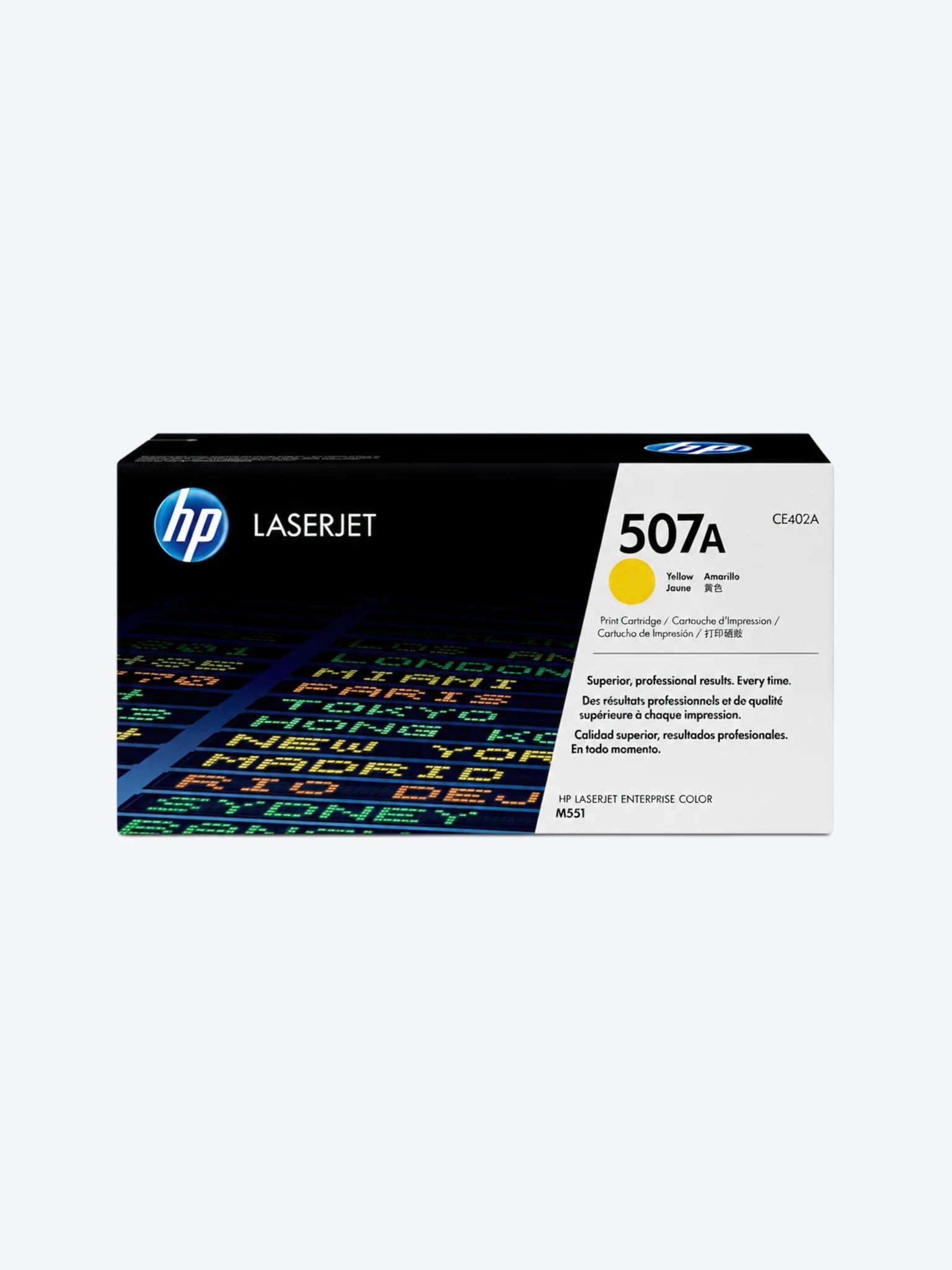 HP 507A YELLOW TONER CARTRIDGE
